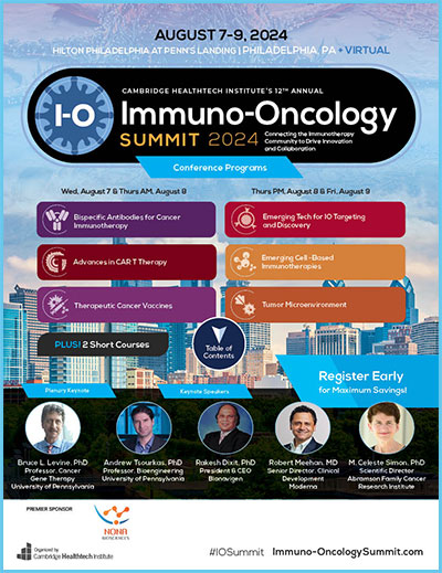2024 The Immuno-Oncology Summit Brochure