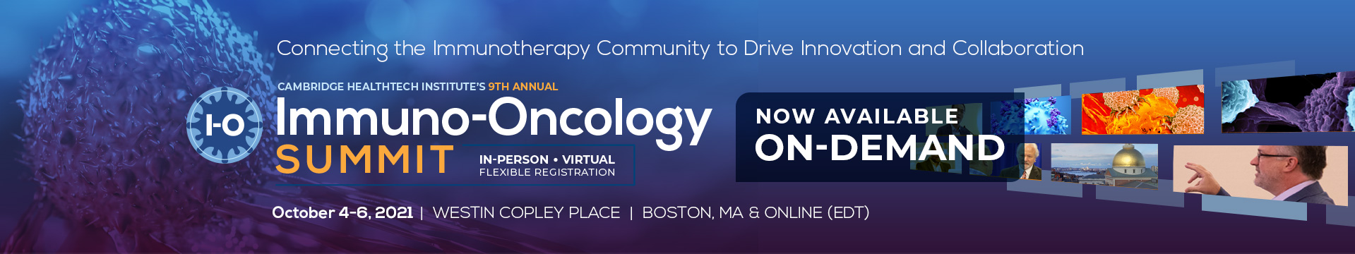 Immuno-Oncology Summit Banner Image